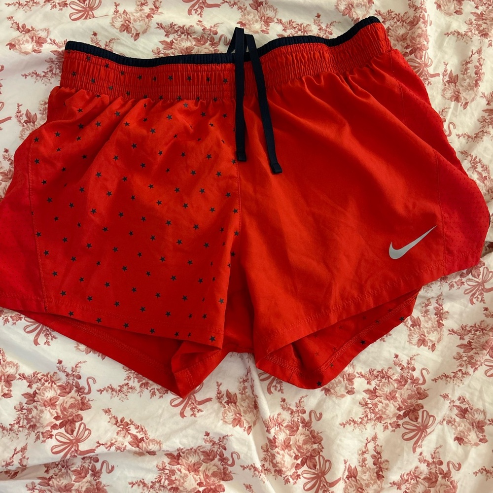 Nike Dri-FIT Red and Navy Shorts